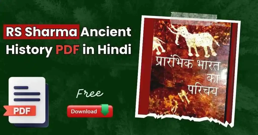 RS Sharma Ancient History PDF in Hindi